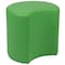 Flash Furniture Soft Seating Flexible Moon for Classrooms and Common Spaces - 18" Seat Height (Green) ZB-FT-045C-18-GREEN-GG - alternate 4